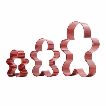 Cookie Cutter Set of 3 - Gingerbread Men